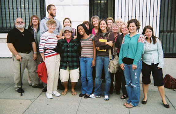 The JHOP Justice House of Prayer youth group in DC
